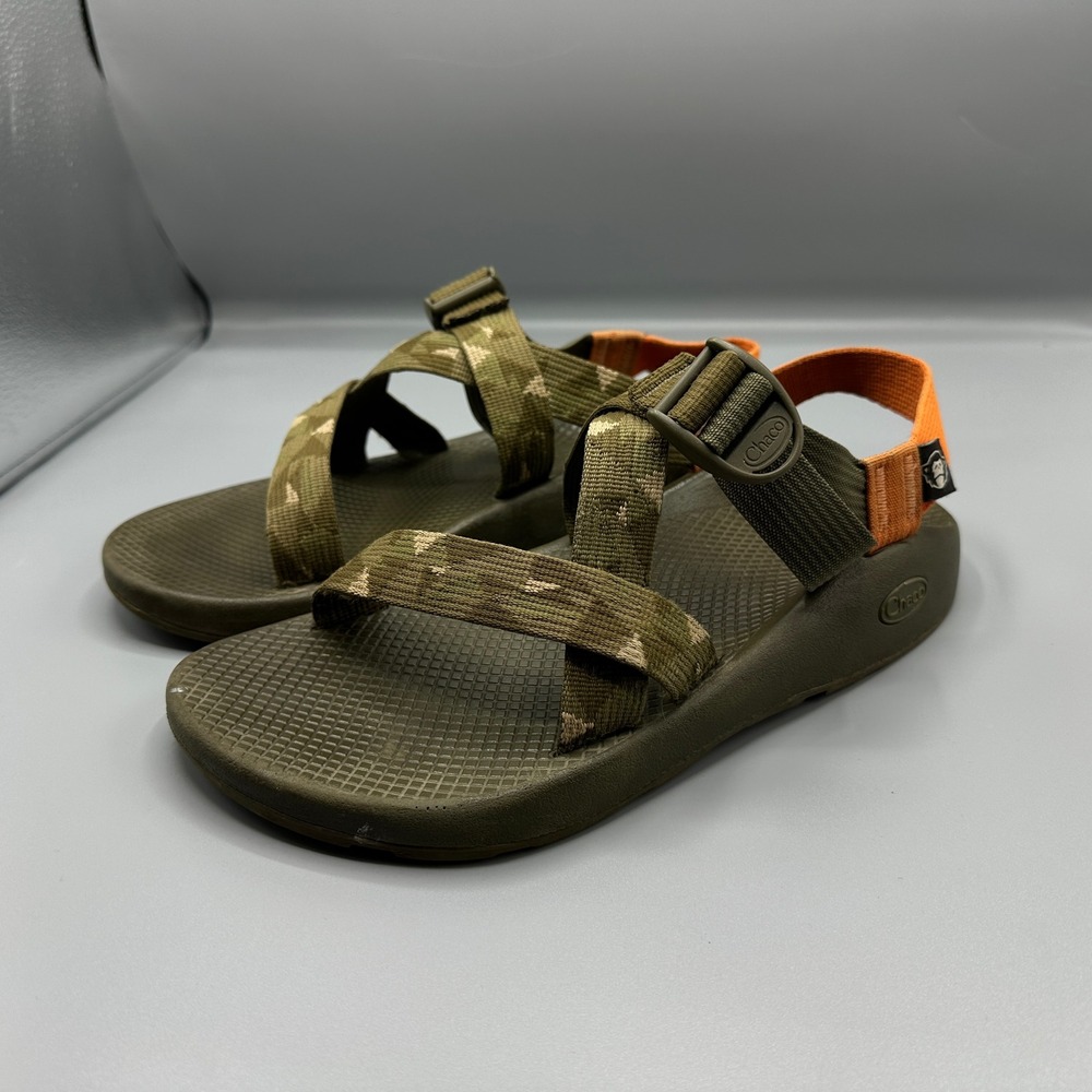 Howler Bros x Chaco Z1 Classic Sandals Mens 9 Camo Orange Limited Edition Collab